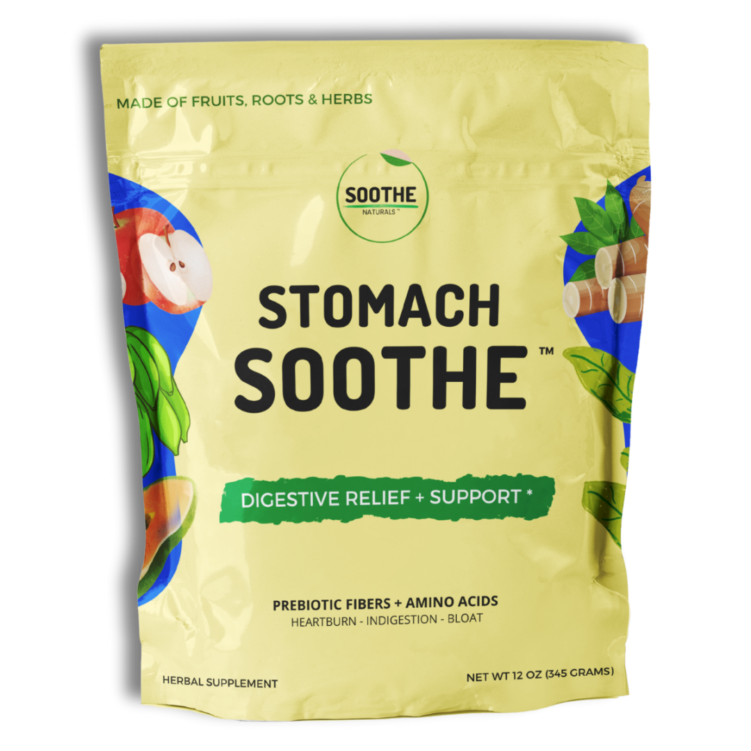 Soothe Naturals Stomach Soothe Acid Reflux Powder 30 Servings