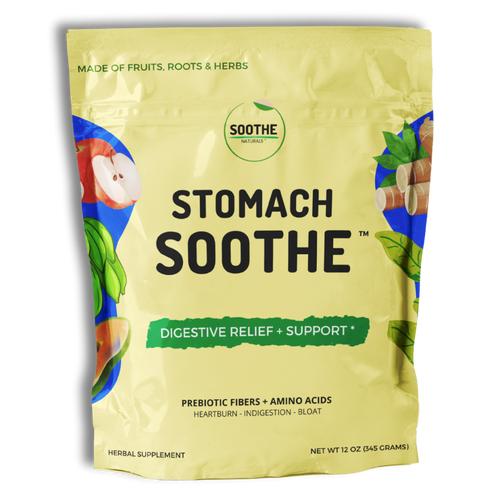 Soothe Naturals Stomach Soothe Acid Reflux Powder 30 Servings