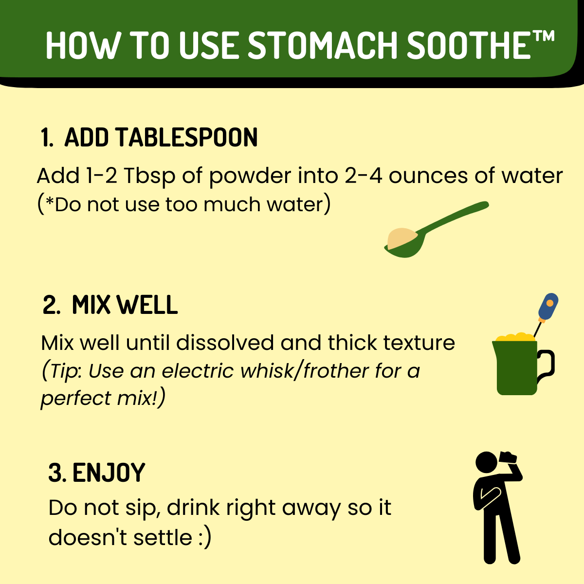 Soothe Naturals Stomach Soothe Acid Reflux Powder 30 Servings